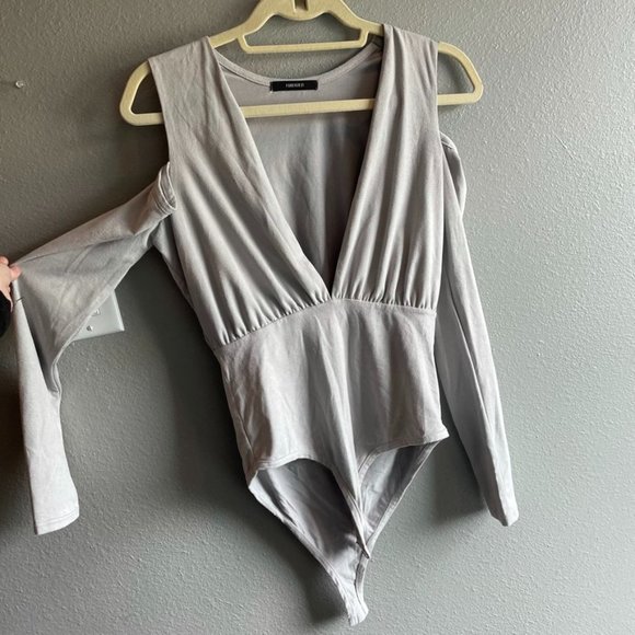 Forever 21 Tops - FOREVER 21 // Long Sleeve Bodysuit